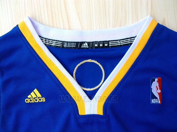 Camiseta Golden State Warriors Stephen Curry #30 Azul